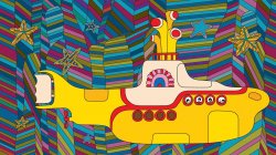 We're all Living In A Yellow Submarine Meme Template