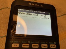 Rick Roll Calculator Meme Template