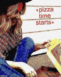 Kylie pizza time starts deep-fried 4 Meme Template