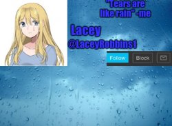 Lacey announcement template Meme Template