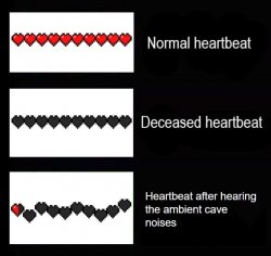 Minecraft heartbeat Meme Template