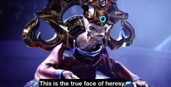 True face of heresy Meme Template