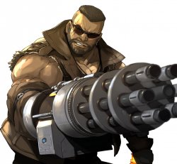 Barret Final Fantasy 7 Meme Template