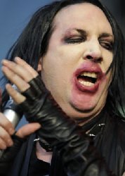 Fat Marilyn Manson Meme Template