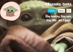 Bazooka's Announcement Template Meme Template