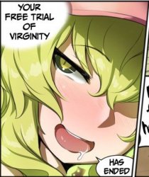 Your free trial of virginity has ended Meme Template
