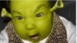 angry ogre baby Meme Template