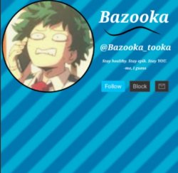 Bazooka's Announcement Template #2 Meme Template