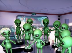 alien classroom in human studies Meme Template