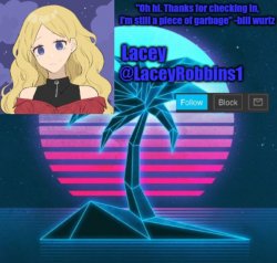 Lacey announcement template Meme Template