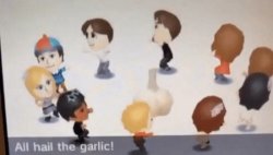 All Hail The Garlic! Meme Template