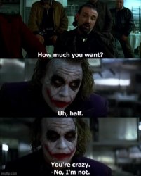 How much you want? Meme Template