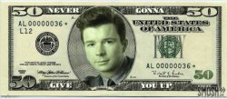 Rick roll dollar Meme Template