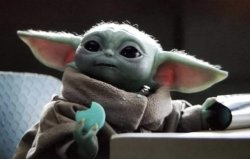 Baby Yoda cookies Meme Template