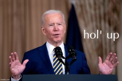 Joe Biden hol' up Meme Template