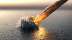 Meteor hitting island Meme Template