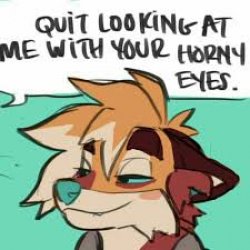 Horny eyes Meme Template