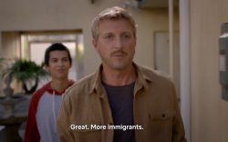 Cobra Kai More Immigrants Meme Template