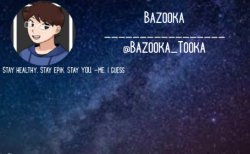 Bazooka's Announcement Template #4 Meme Template