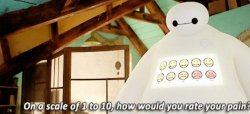 Baymax on a scale of 1 to 10 Meme Template