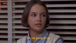 Mary Anne of the Baby-Sitters Club Movie: I'm not going to cry Meme Template
