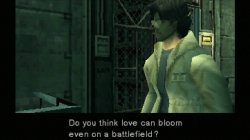 Metal Gear Solid Do you think love can bloom Otacon Meme Template