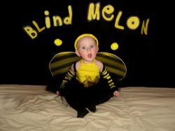 Blind Melon bee baby Meme Template