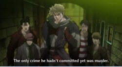 The only crime he hadn’t committed yet was murder Meme Template