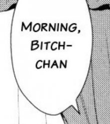 Morning, bitch-chan Meme Template