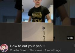 How to Eat your PS5 Meme Template