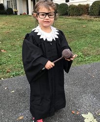 Ruth Bader Ginsberg RBG costume toddler Meme Template