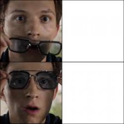 new glasses to try Meme Template