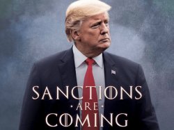 Trump Sanctions are coming Meme Template