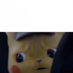 Unsettled Detective Pikachu Meme Template