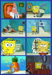 Spongebob HMMM (give up) Meme Template