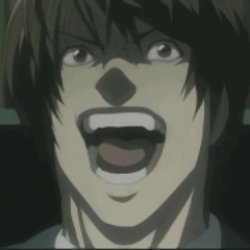 Death Note Light Yagami laugh anime Meme Template
