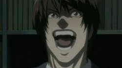 Death Note Light Yagami laugh anime HD Meme Template