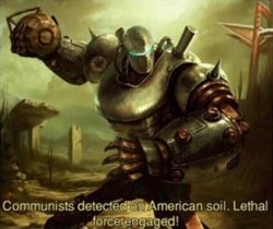 communists detected on american soil fallout Meme Template