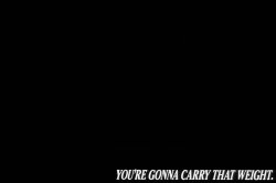 Cowboy Bebop You're gonna carry that weight Meme Template