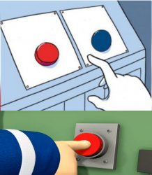 Station Officer Steele Pressing Red Button Meme Template