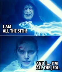 Rise of Skywalker Meme Template