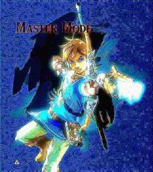 Zelda Master Mode deep-fried Meme Template