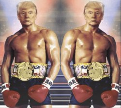 Trump Rocky Back to Back Meme Template