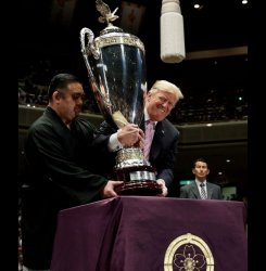 Trump Trophy Meme Template