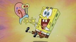 Spongebob reunited with Gary Meme Template