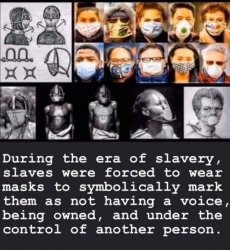 Masks are racist Meme Template