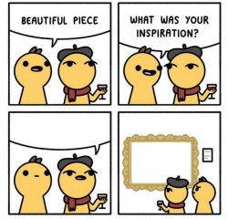 What was your inspiration? Meme Template