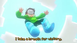 I take a breath for victory Meme Template