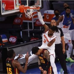 Nerlens Noel Dunks on Trey Young Meme Template