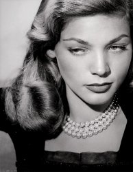 Lauren Bacall the look Meme Template